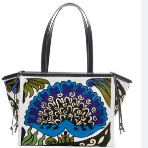 Loewe Cushion Tote Floral Bag